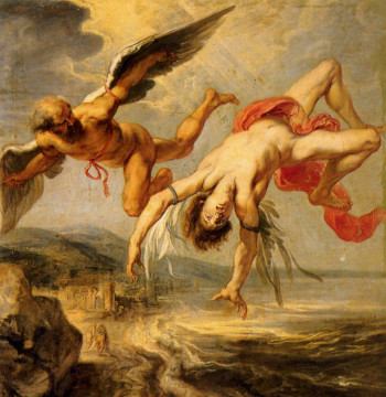  Jacob Peter Gowy, La caduta di Icaro, Madrid, Museo del Prado, olio su tela, 1636/1638