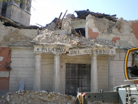 Terremoto, Prefettura dell'Aquila, 6 aprile 2005