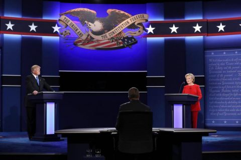 Clinton Trump Dibattito