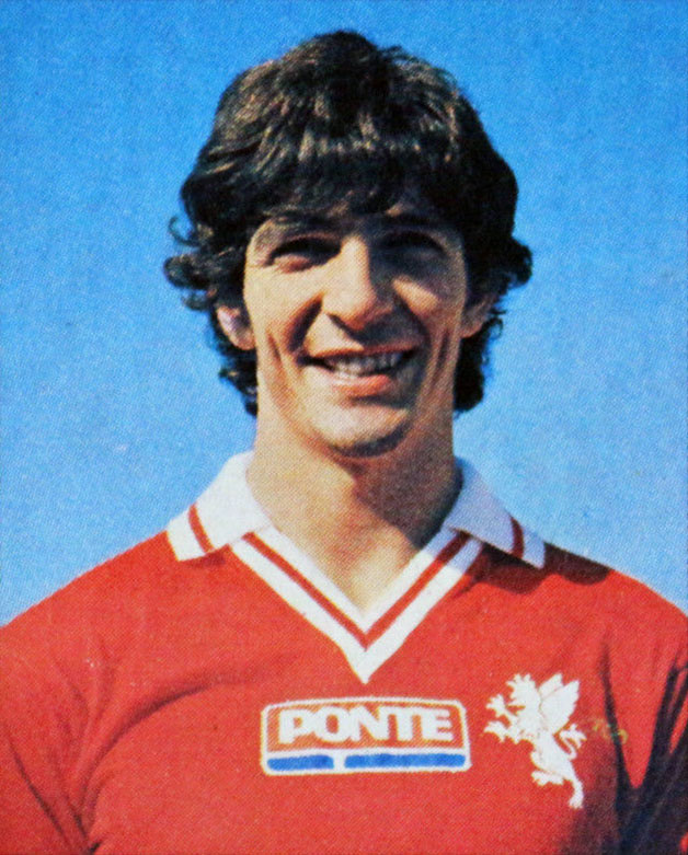 Paolo Rossi Perugia 1979 1980, la prima maglia con lo sponsor sul petto. Fonte Wikipedia