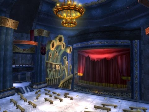 L'opera nel dungeon originale in World of Warcraft.