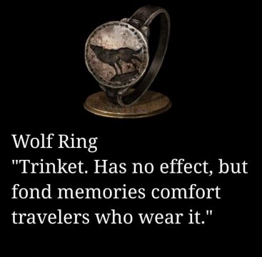 wolf ring meme trinket