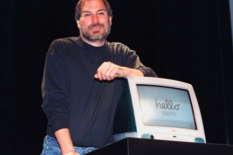Steve jobs con iMac