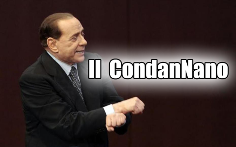 Berlusconi mentre si esibisce in una riuscita imitazione di Psy