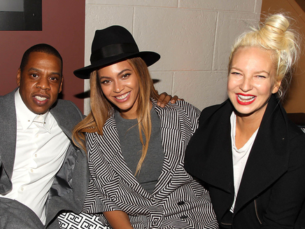 Beyoncè, Jay Z e Sia