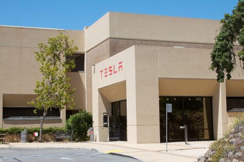 Headquarter di Tesla a Palo Alto, California.